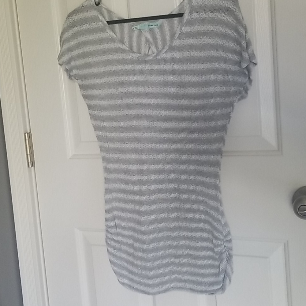 Striped knit top